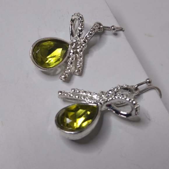 NRT Jewelry - Vintage Green NRT Dangle Earrings